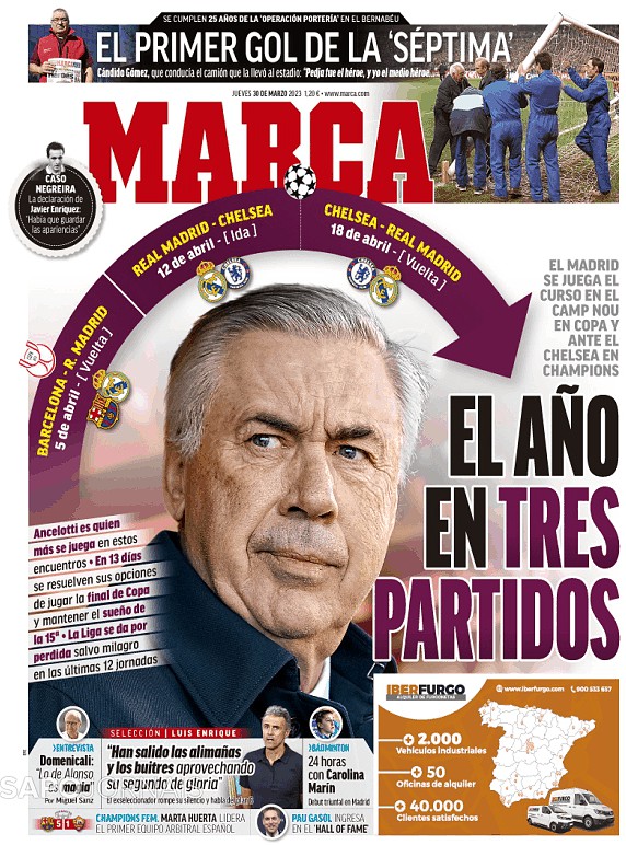 Capa do Jornal Marca